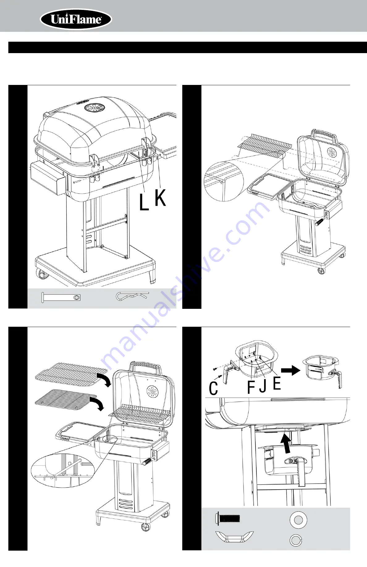 Uniflame CBC1238W-C Owner'S Manual Download Page 14