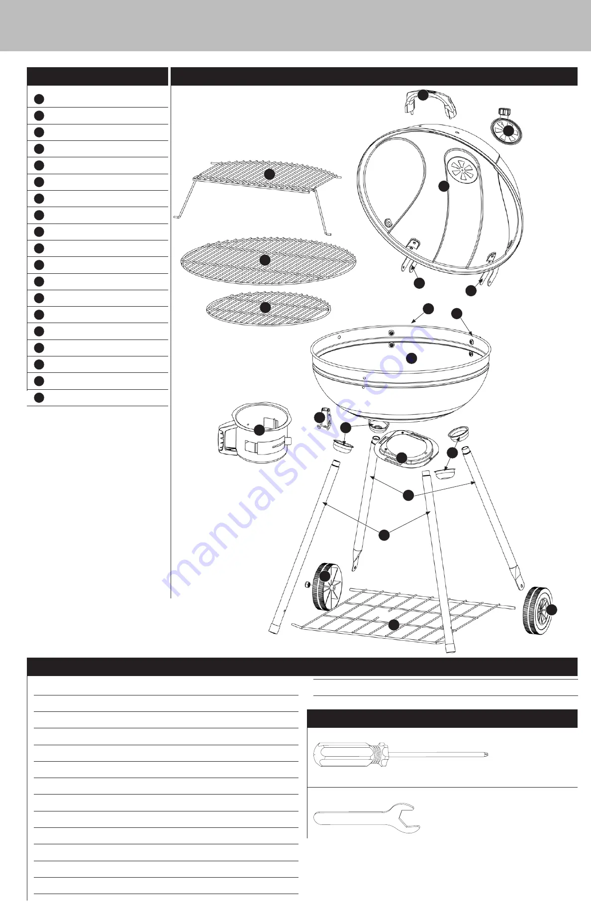 Uniflame CBC2204 Owner'S Manual Download Page 3