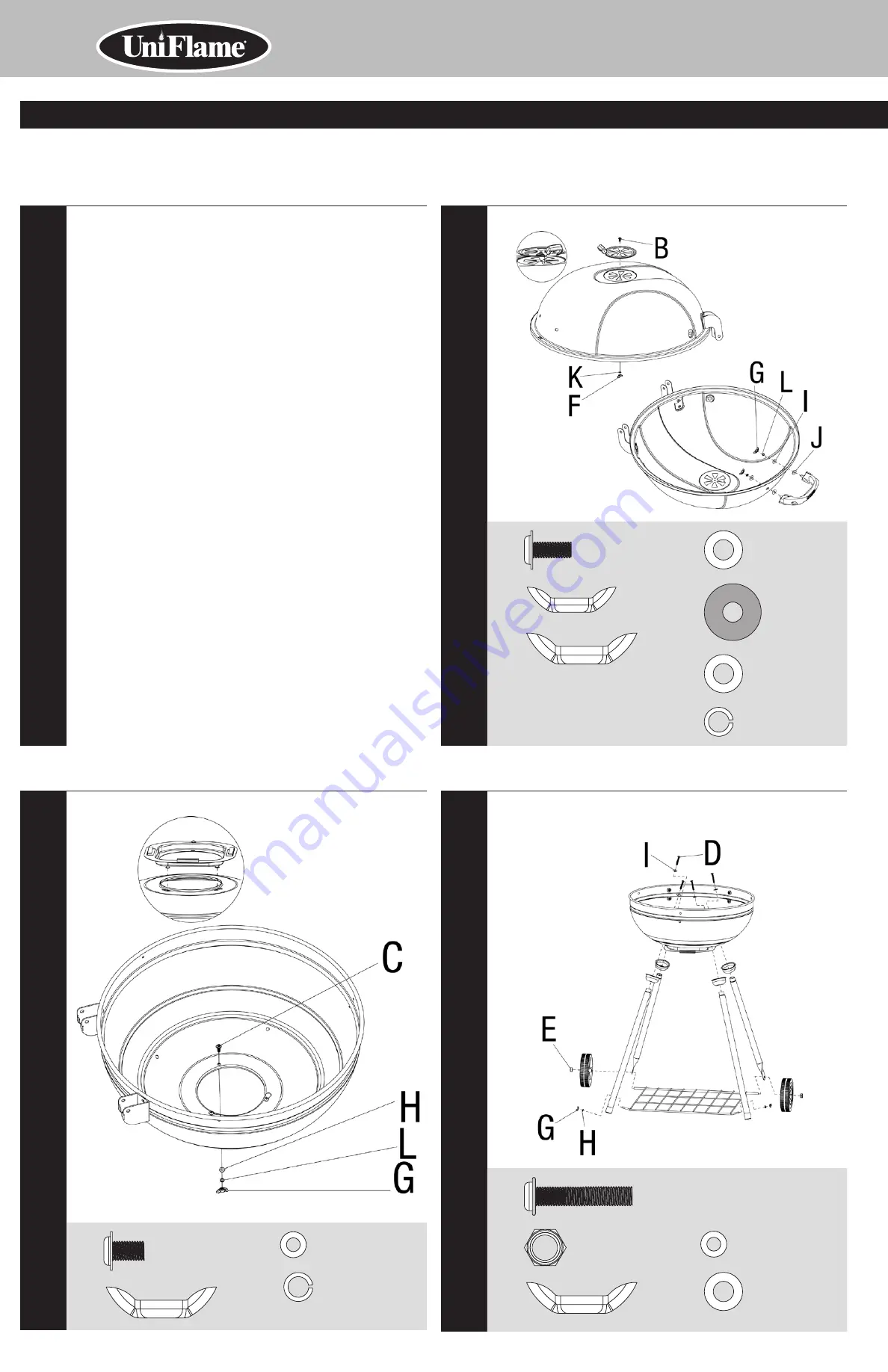 Uniflame CBC2204 Owner'S Manual Download Page 4