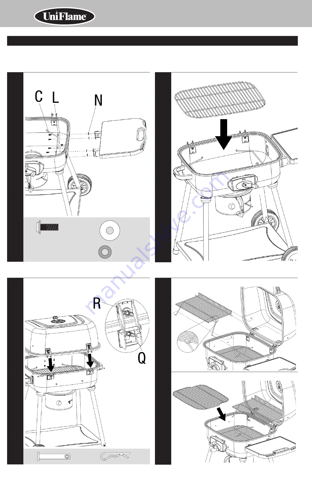 Uniflame CBC730W Owner'S Manual Download Page 6