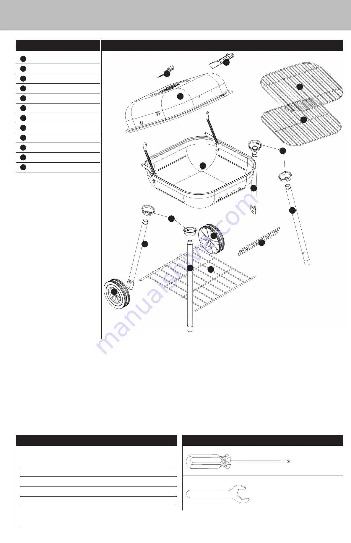 Uniflame CBC900W Owner'S Manual Download Page 3