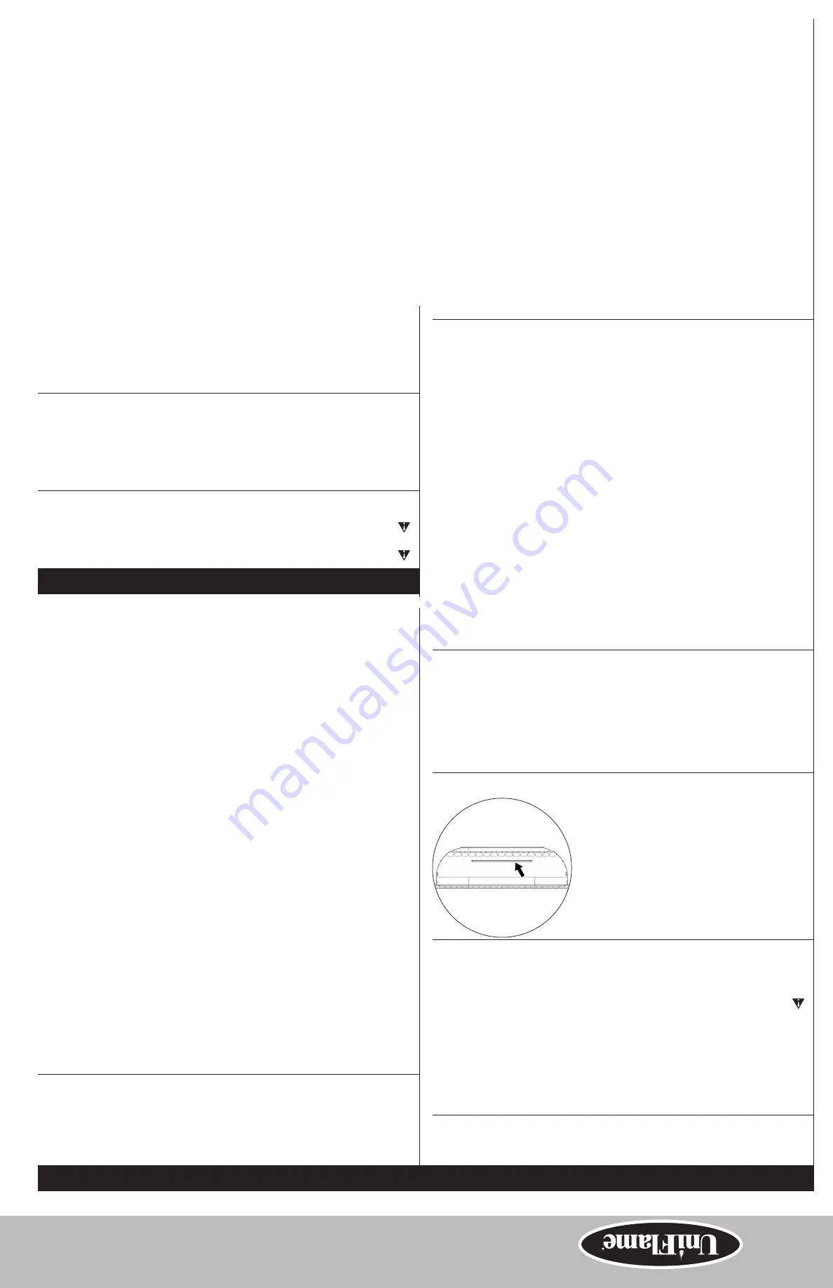 Uniflame CBC900W Owner'S Manual Download Page 11