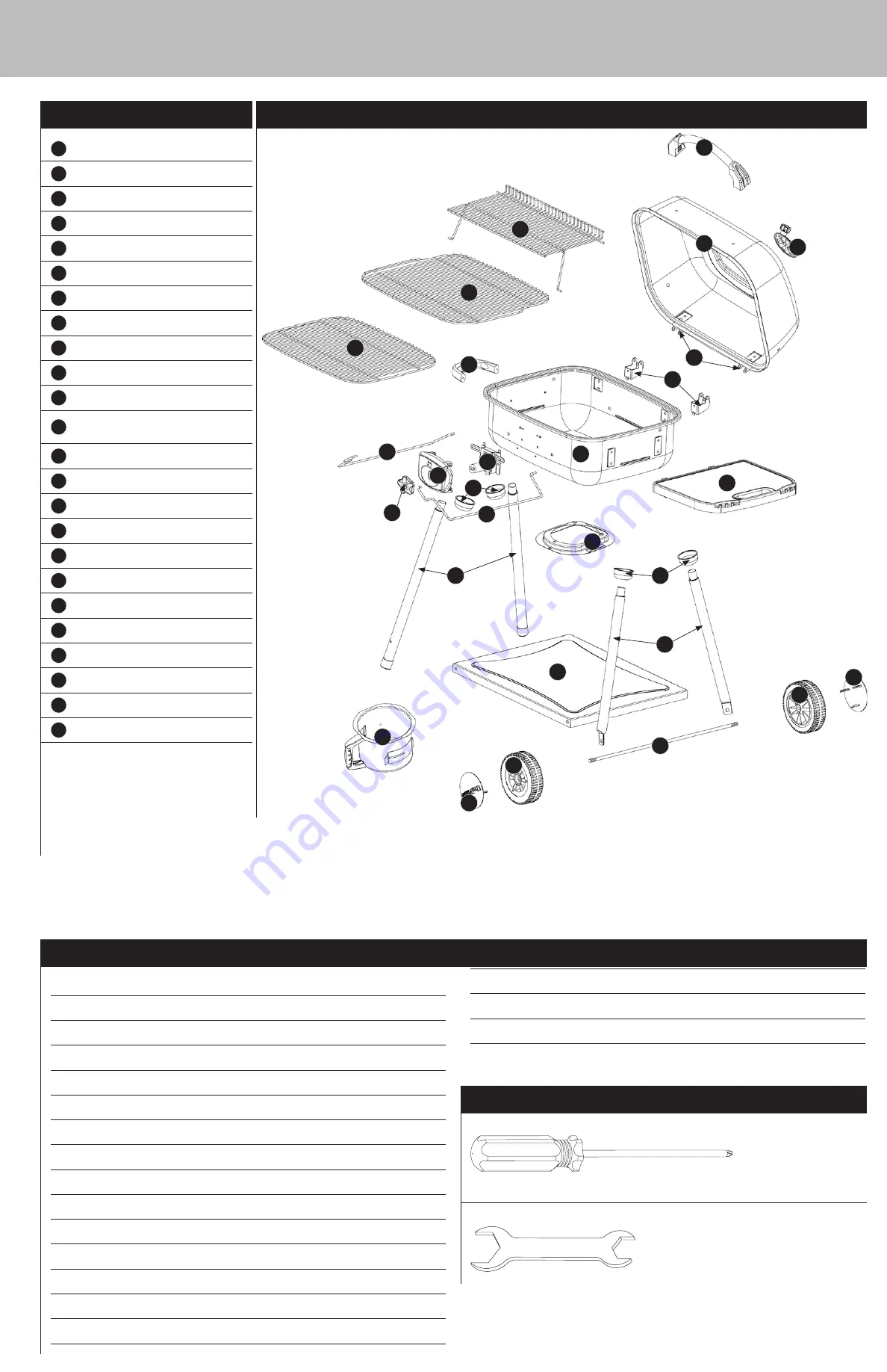 Uniflame CBC930W Owner'S Manual Download Page 3