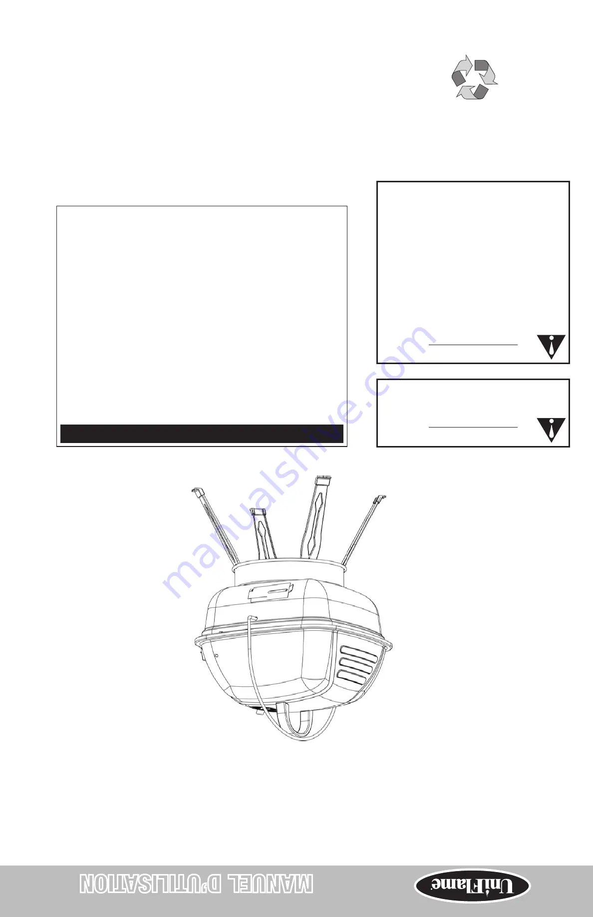 Uniflame CBT702WB-C Owner'S Manual Download Page 16