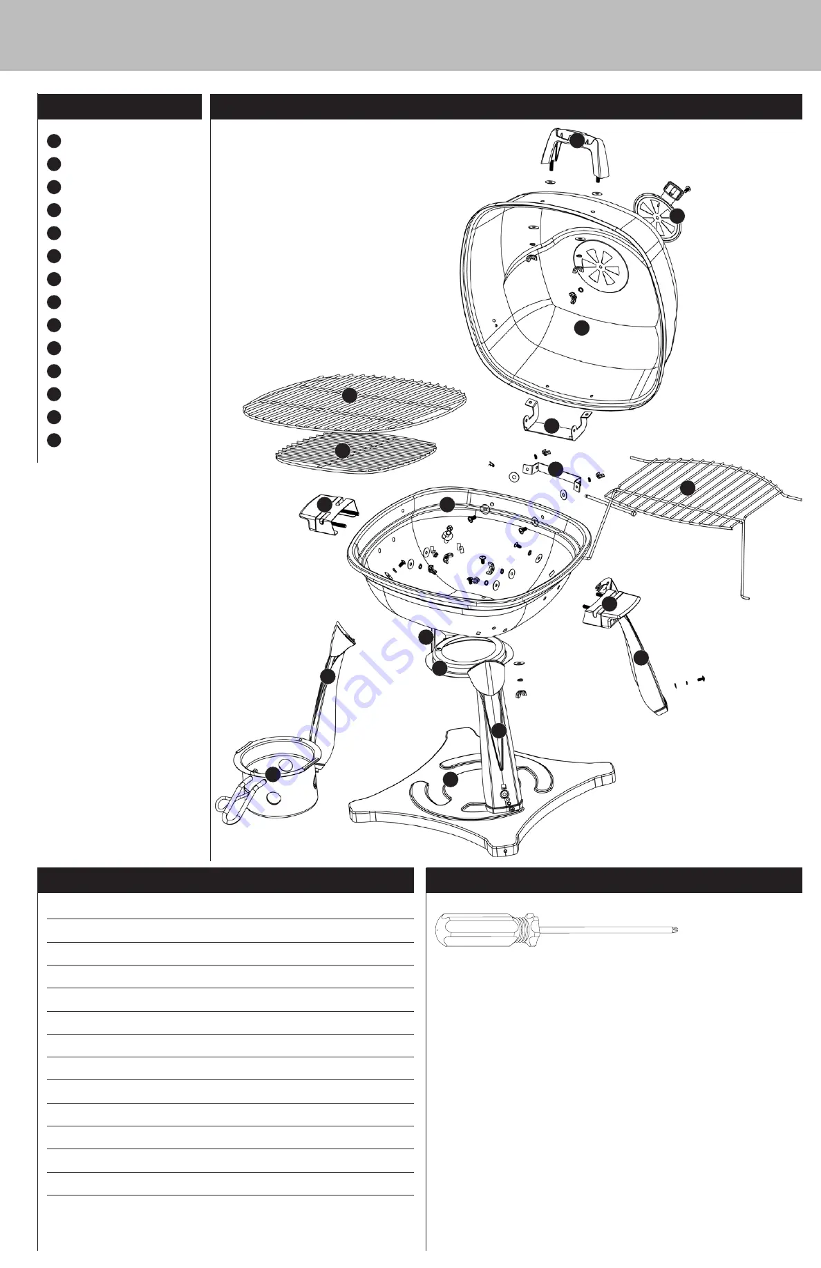 Uniflame CBT721W Owner'S Manual Download Page 3