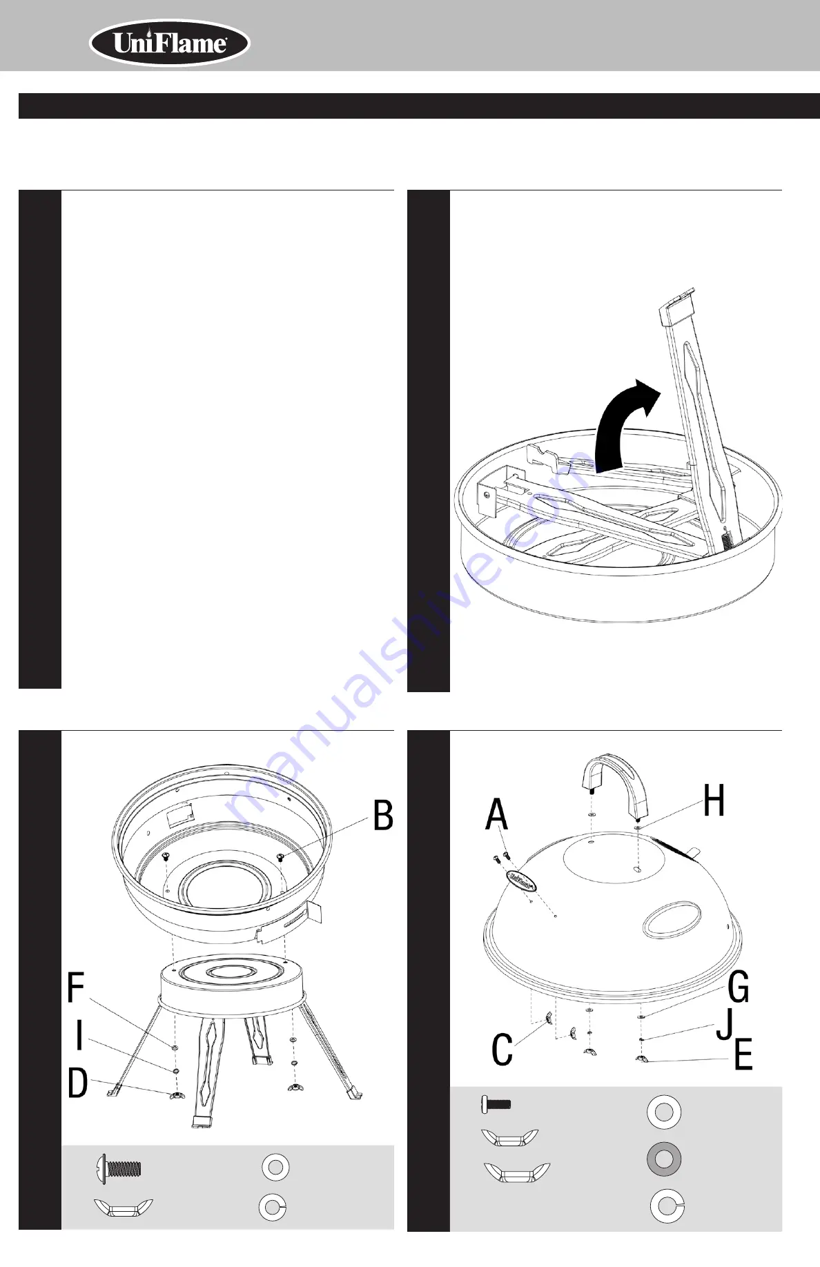 Uniflame CBT802W Series Owner'S Manual Download Page 12