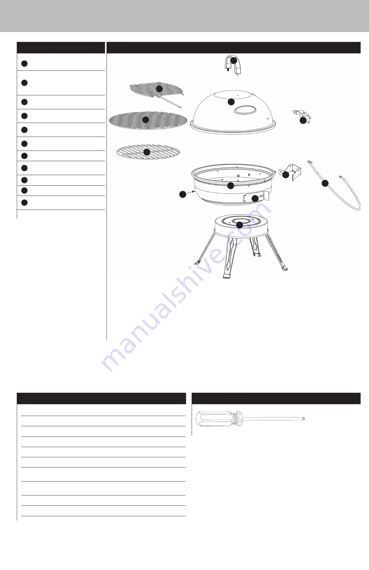 Uniflame CBT802WB-C Owner'S Manual Download Page 11