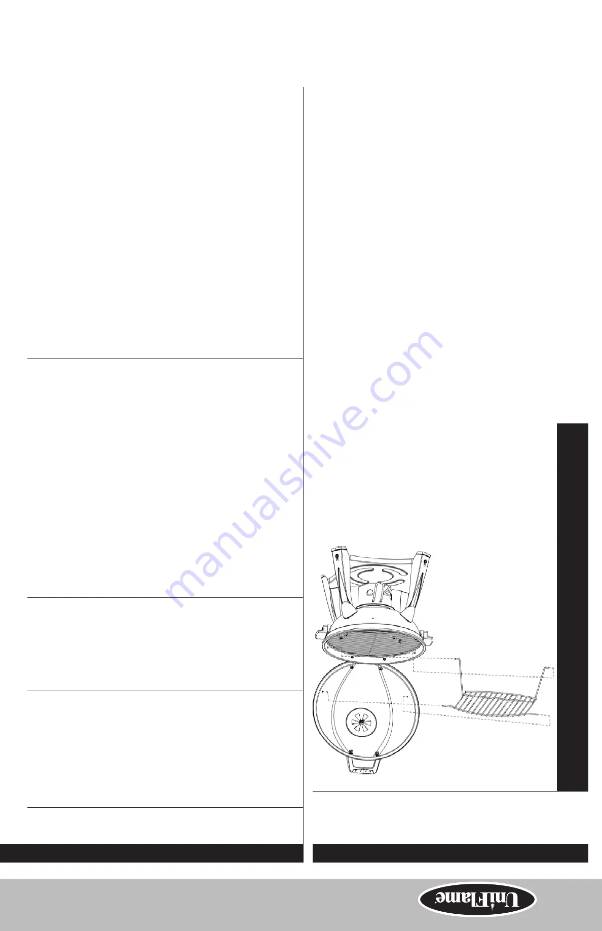 Uniflame CBT824W-C Owner'S Manual Download Page 11