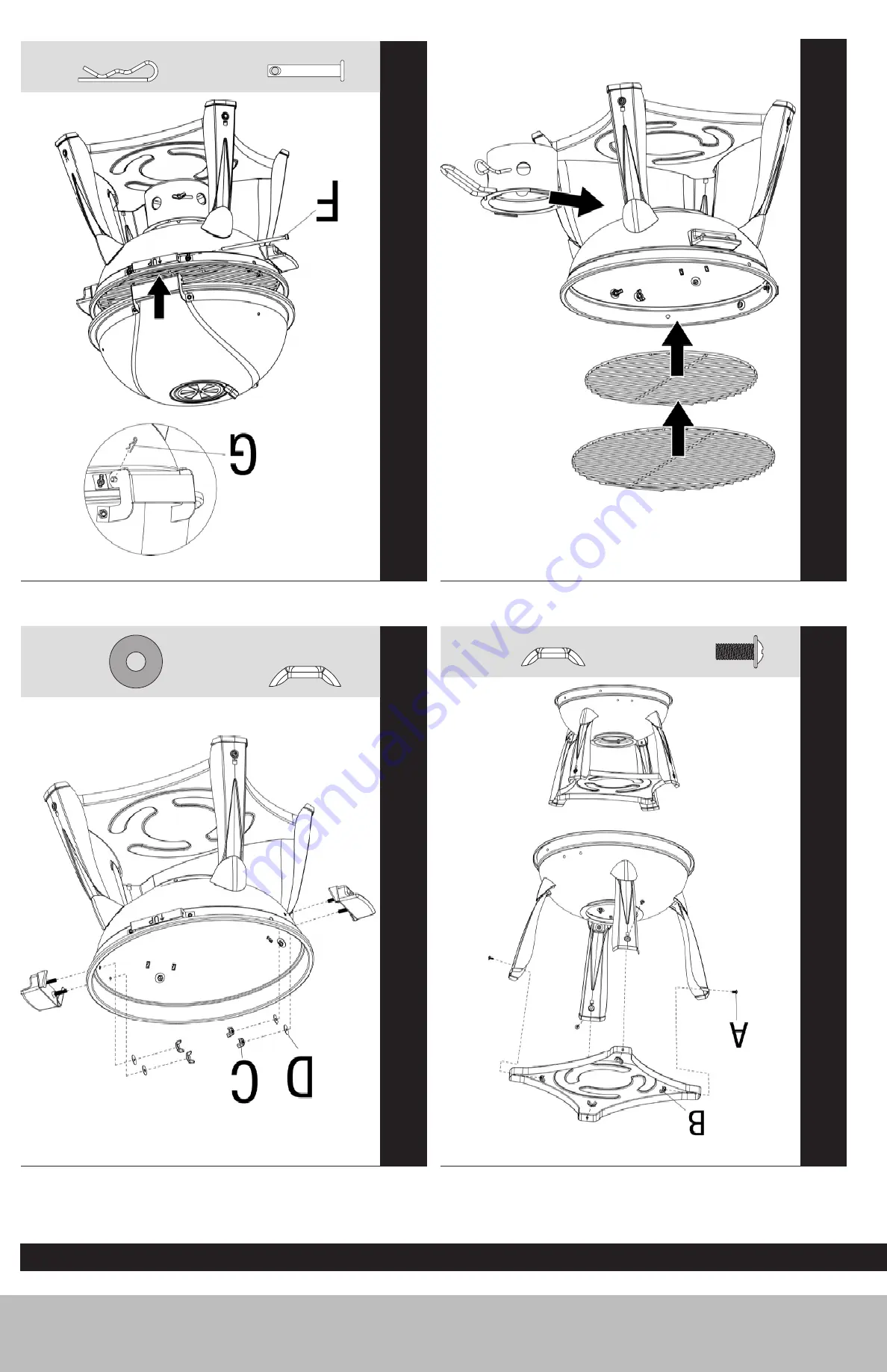 Uniflame CBT824W-C Owner'S Manual Download Page 12