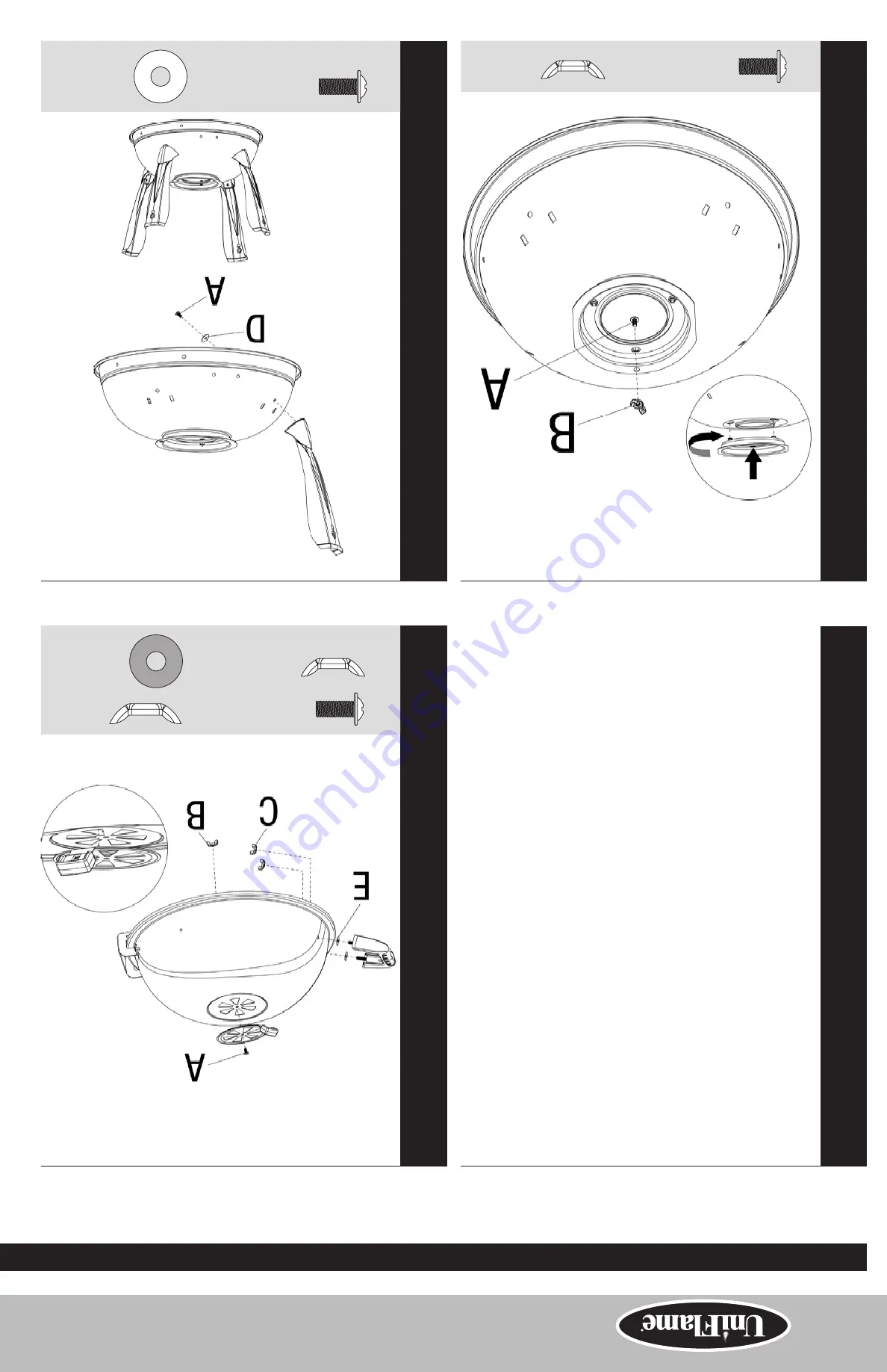 Uniflame CBT824W Owner'S Manual Download Page 13