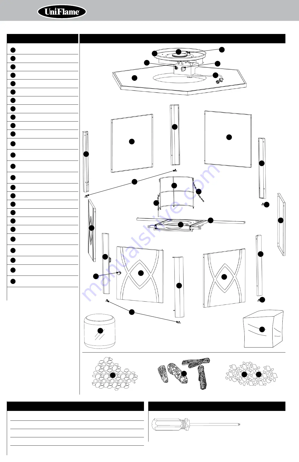 Uniflame GAD1380 Series Owner'S Manual Download Page 14