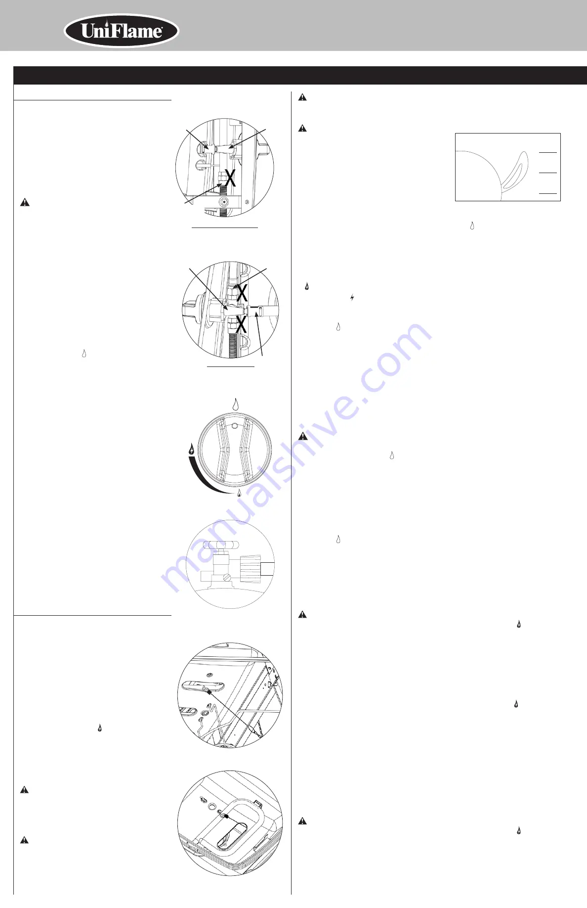 Uniflame GBC1128W Owner'S Manual Download Page 24