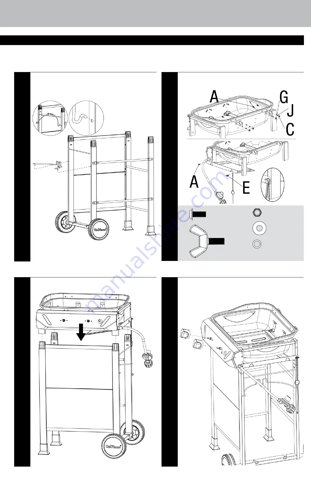 Uniflame GBC1203W-C Owner'S Manual Download Page 17