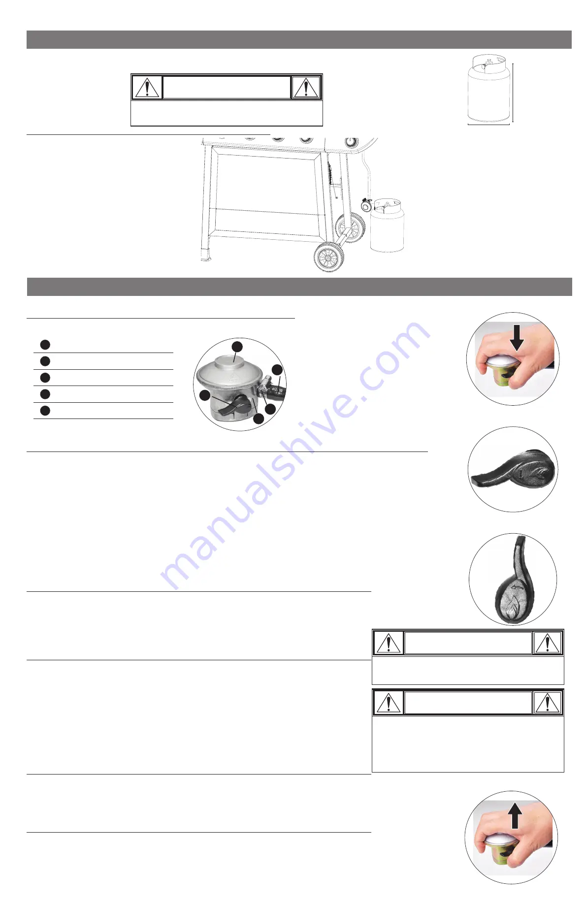 Uniflame GBC1747WBS-U Owner'S Manual Download Page 9