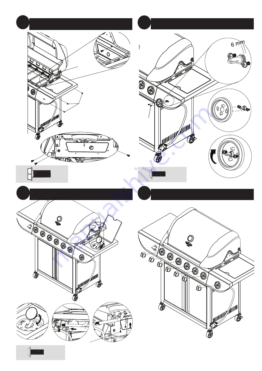 Uniflame GBC1768WE-U Owner'S Manual Download Page 11