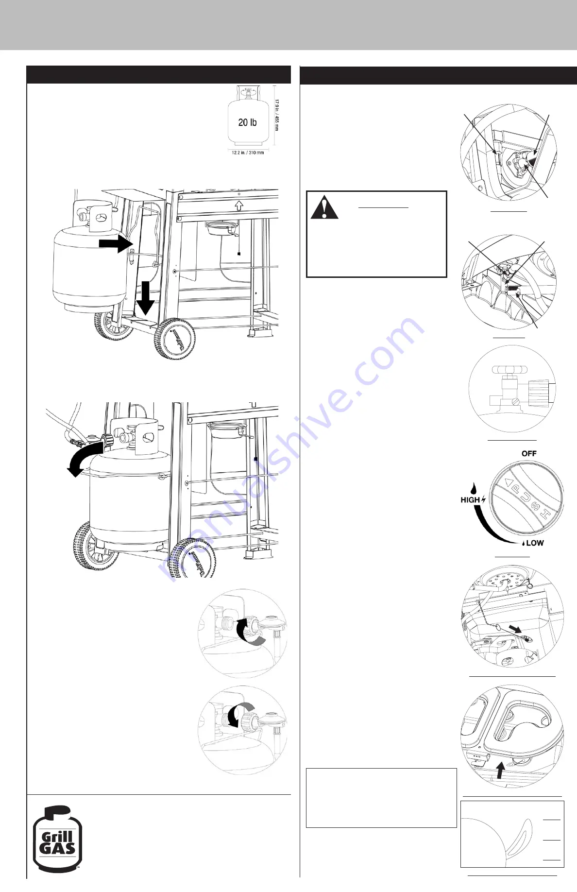 Uniflame GBC720W Owner'S Manual Download Page 9