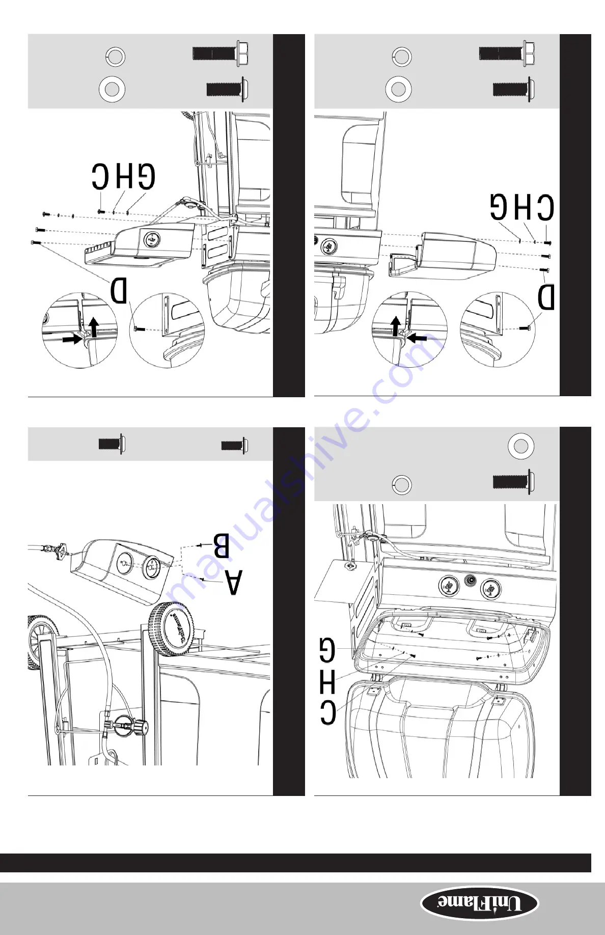 Uniflame GBC720W Owner'S Manual Download Page 19