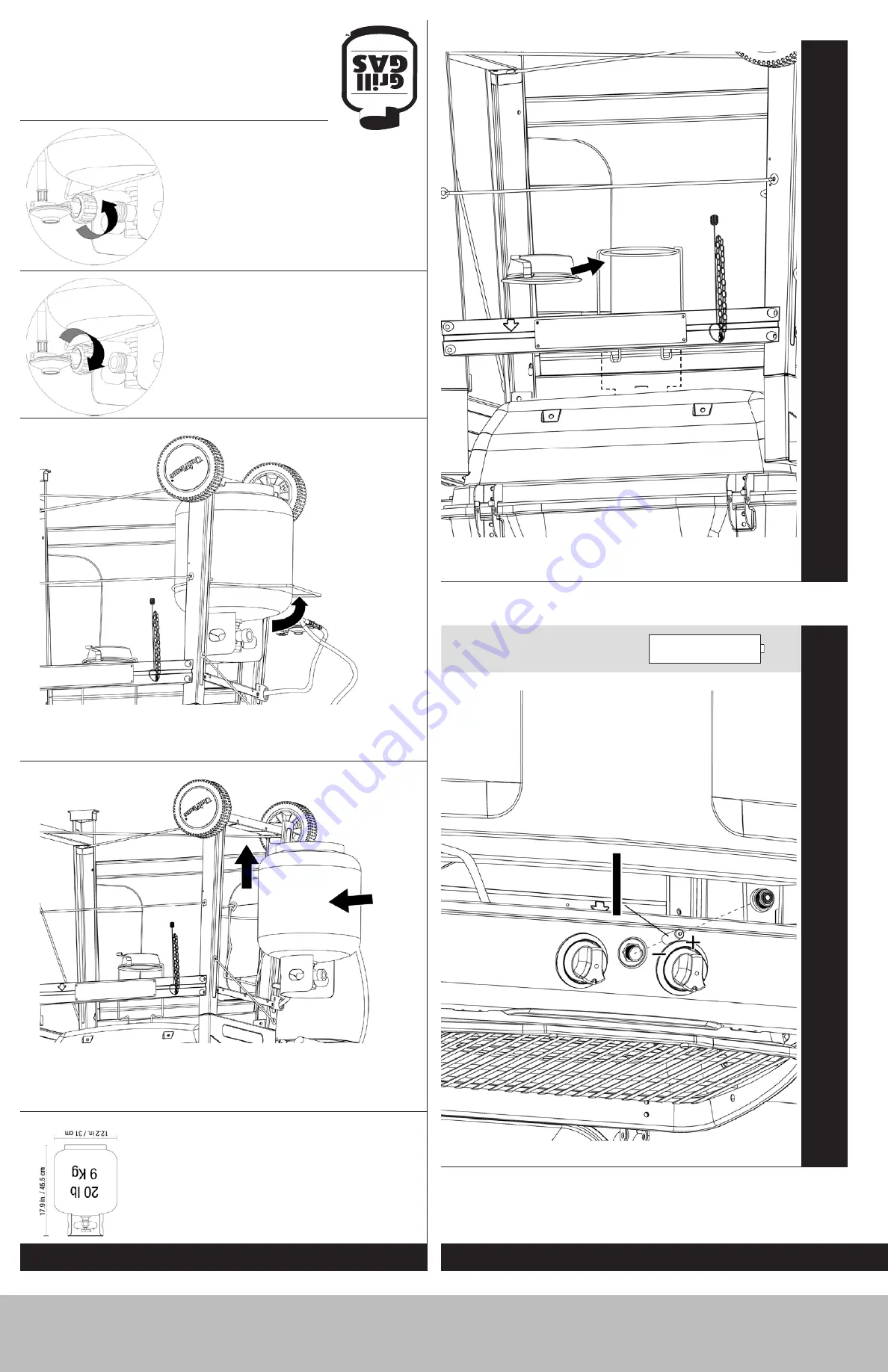 Uniflame GBC920W1 Owner'S Manual Download Page 20