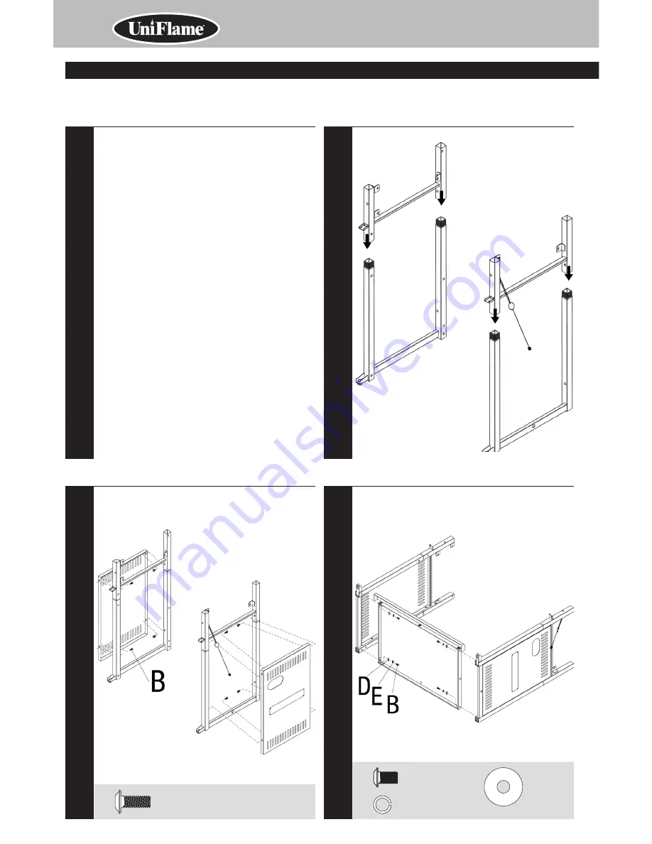 Uniflame GBC956W1NG-C Owner'S Manual Download Page 18