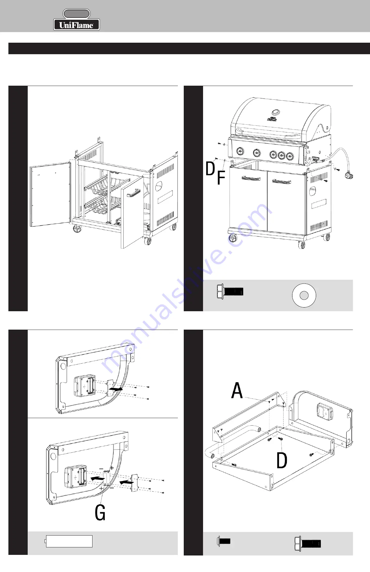 Uniflame GBC976W Owner'S Manual Download Page 6