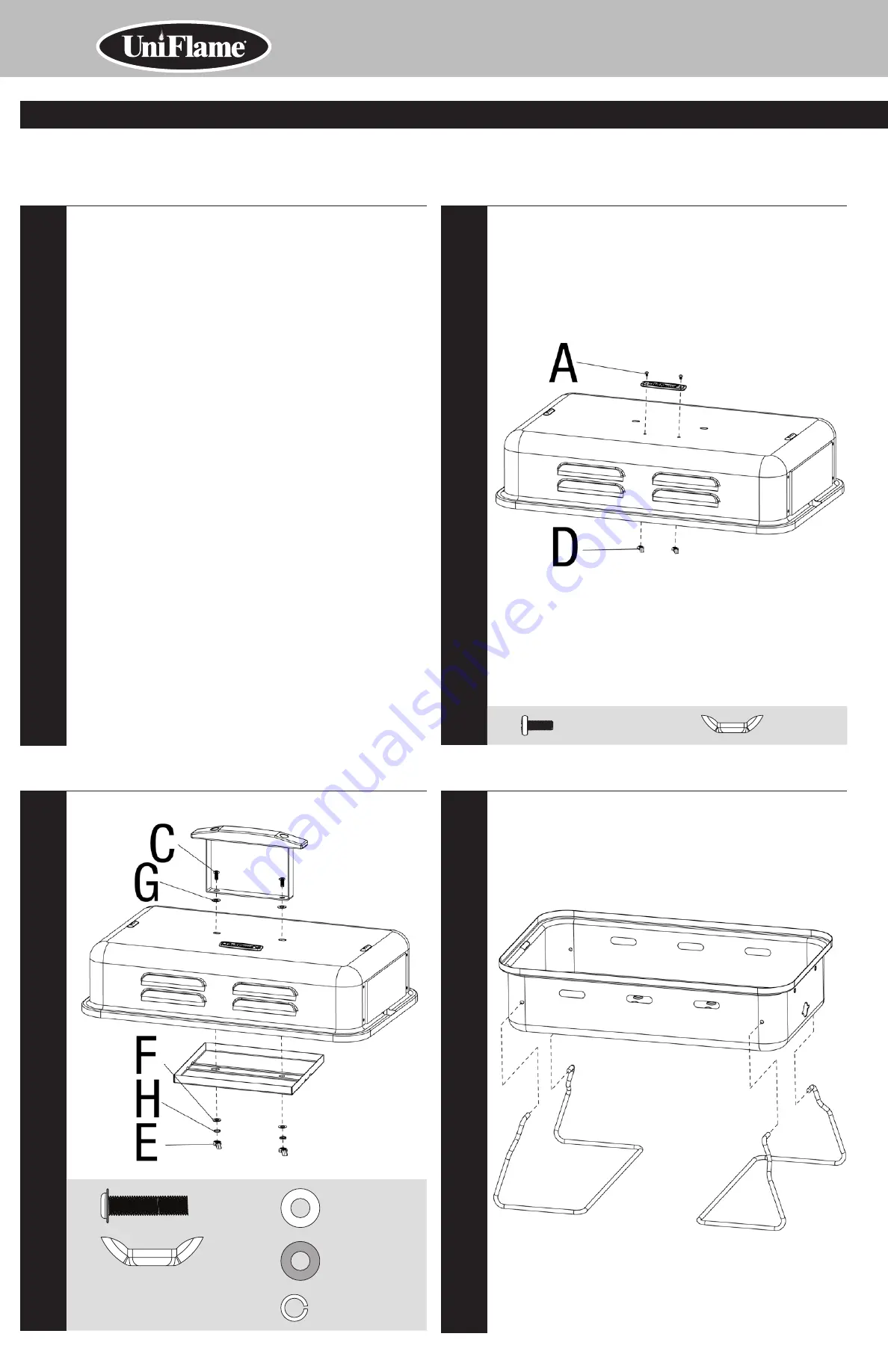 Uniflame GBT1102W-C Owner'S Manual Download Page 4