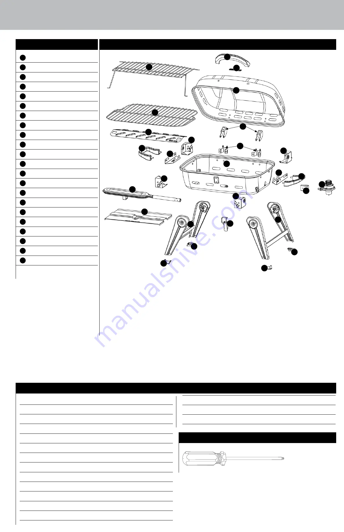 Uniflame GBT1111W-C Owner'S Manual Download Page 3