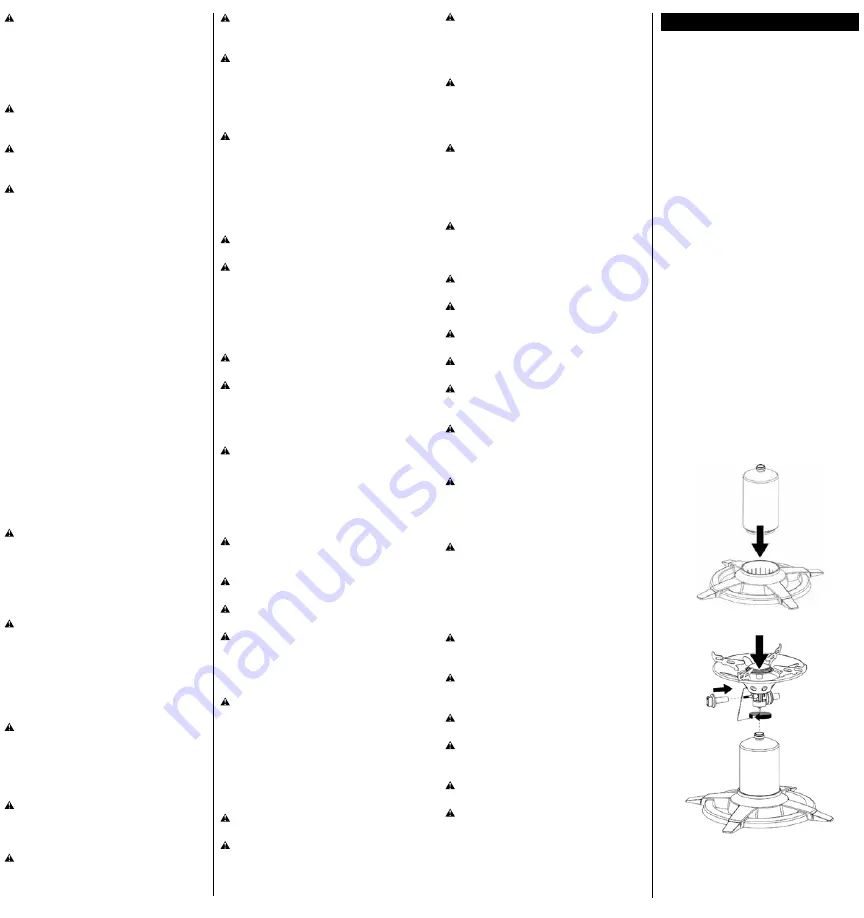 Uniflame GCT1201W-C Owner'S Manual Download Page 7