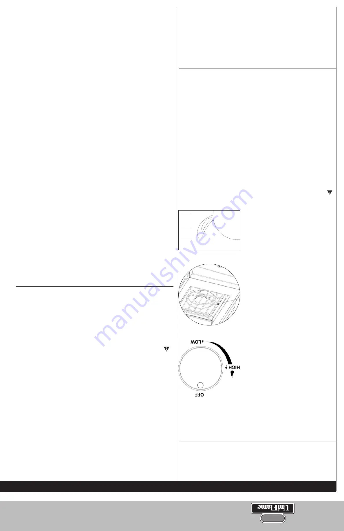 Uniflame GOLD GBC873WNG-C Owner'S Manual Download Page 21