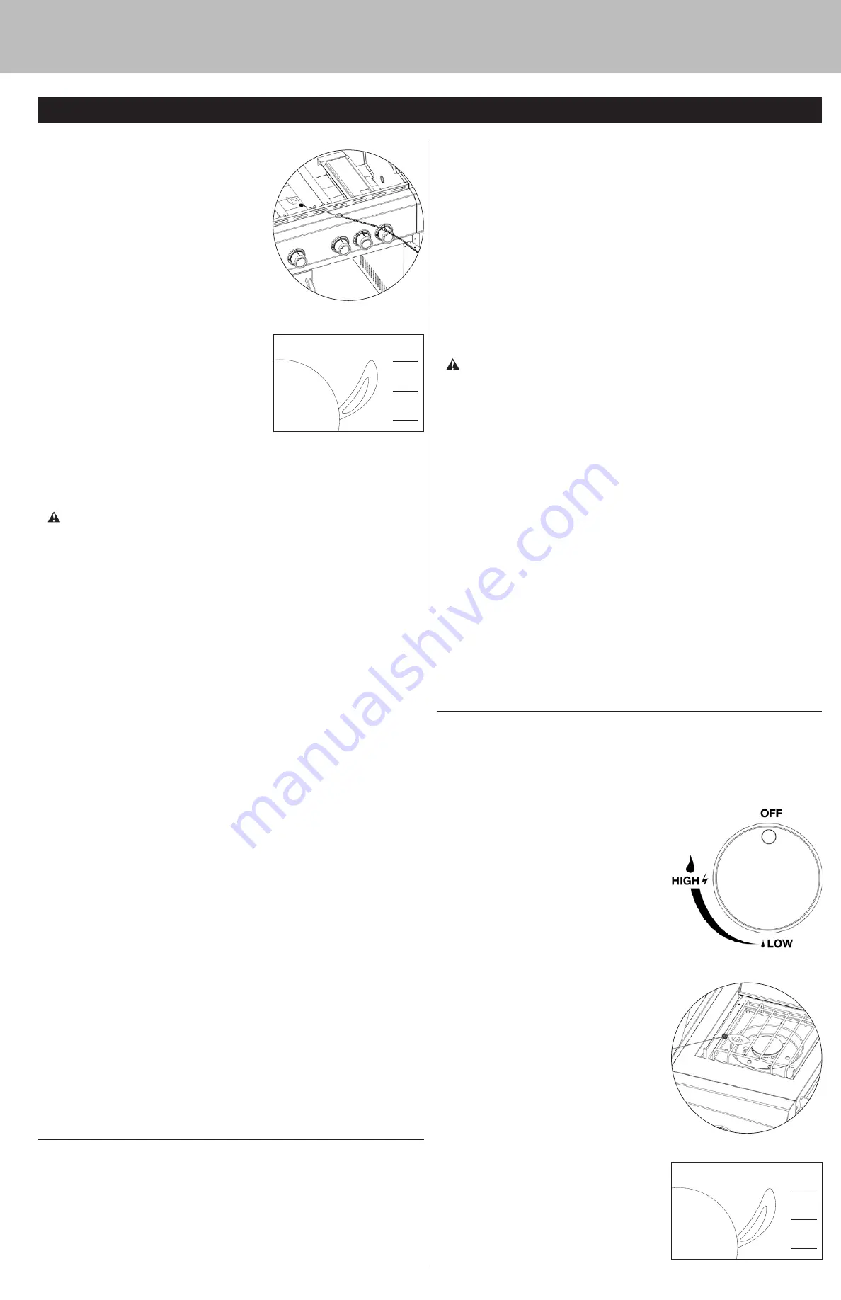 Uniflame Gold GBC873WNG Owner'S Manual Download Page 11