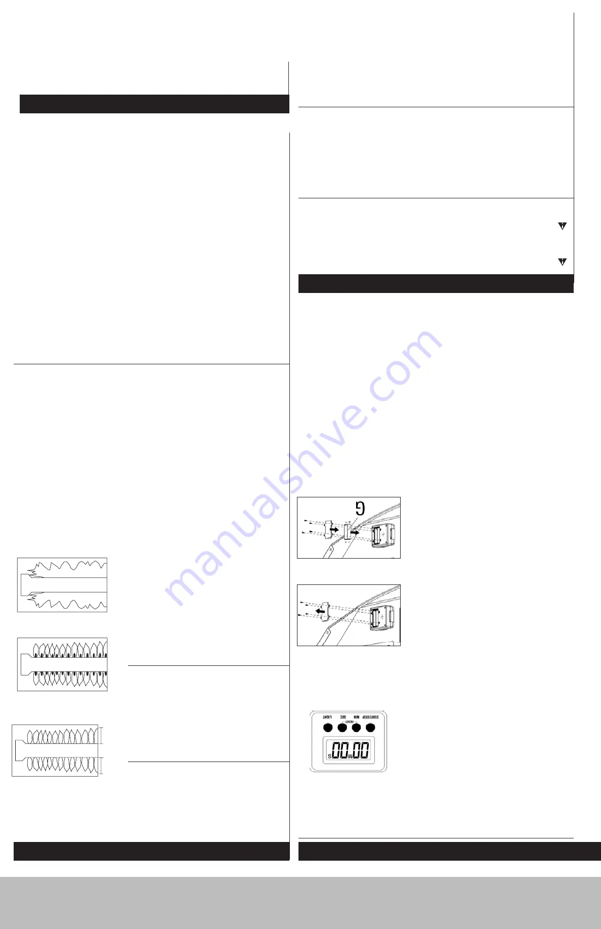 Uniflame Gold GBC873WNG Owner'S Manual Download Page 20