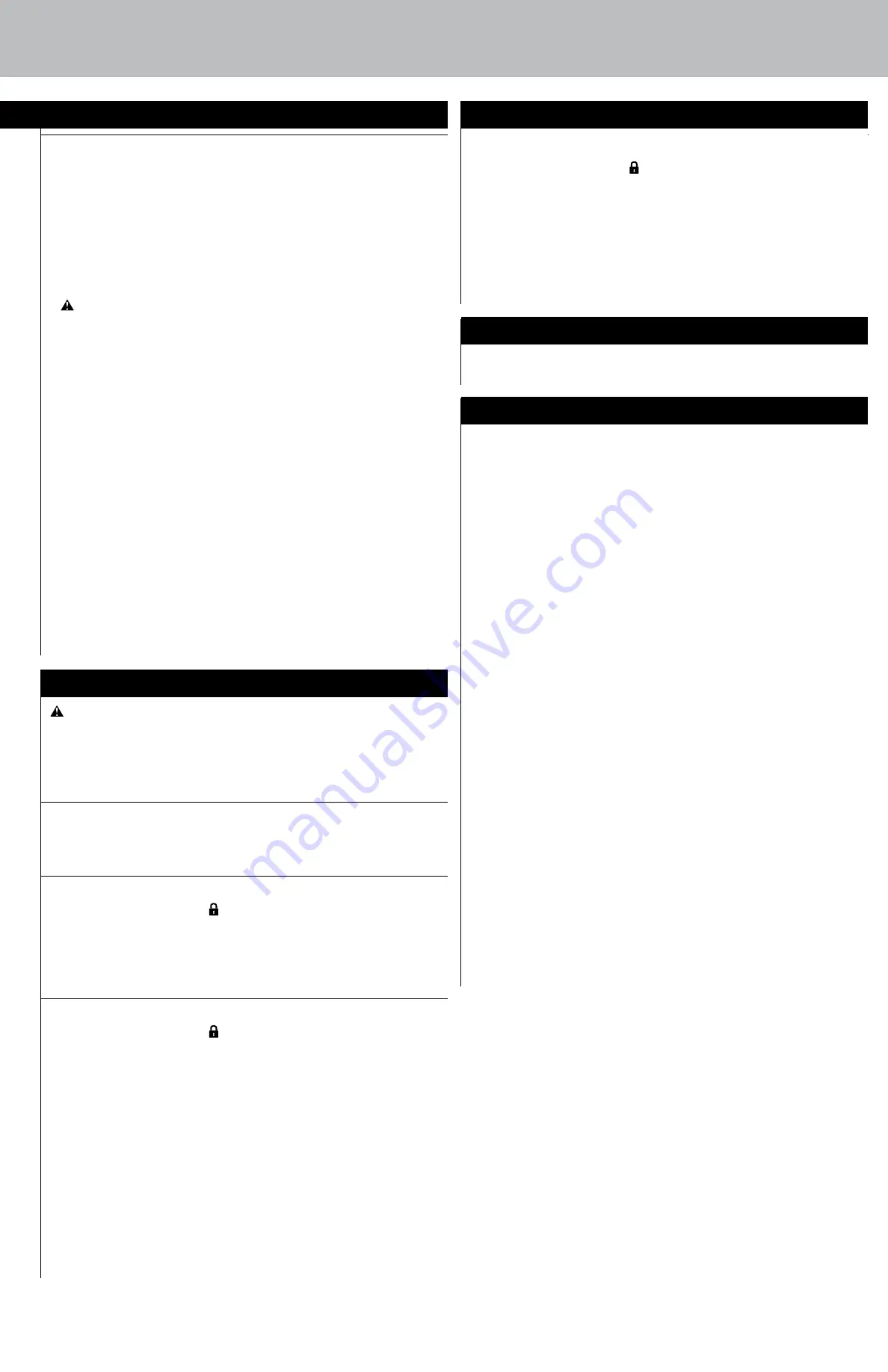 Uniflame GTC1205WHL-C Owner'S Manual Download Page 9