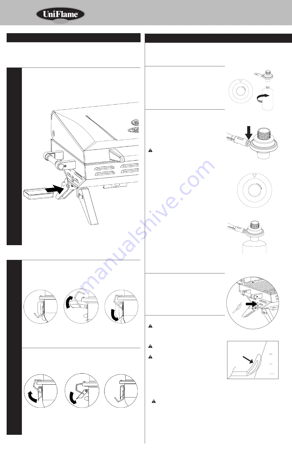 Uniflame HBT920W Owner'S Manual Download Page 6