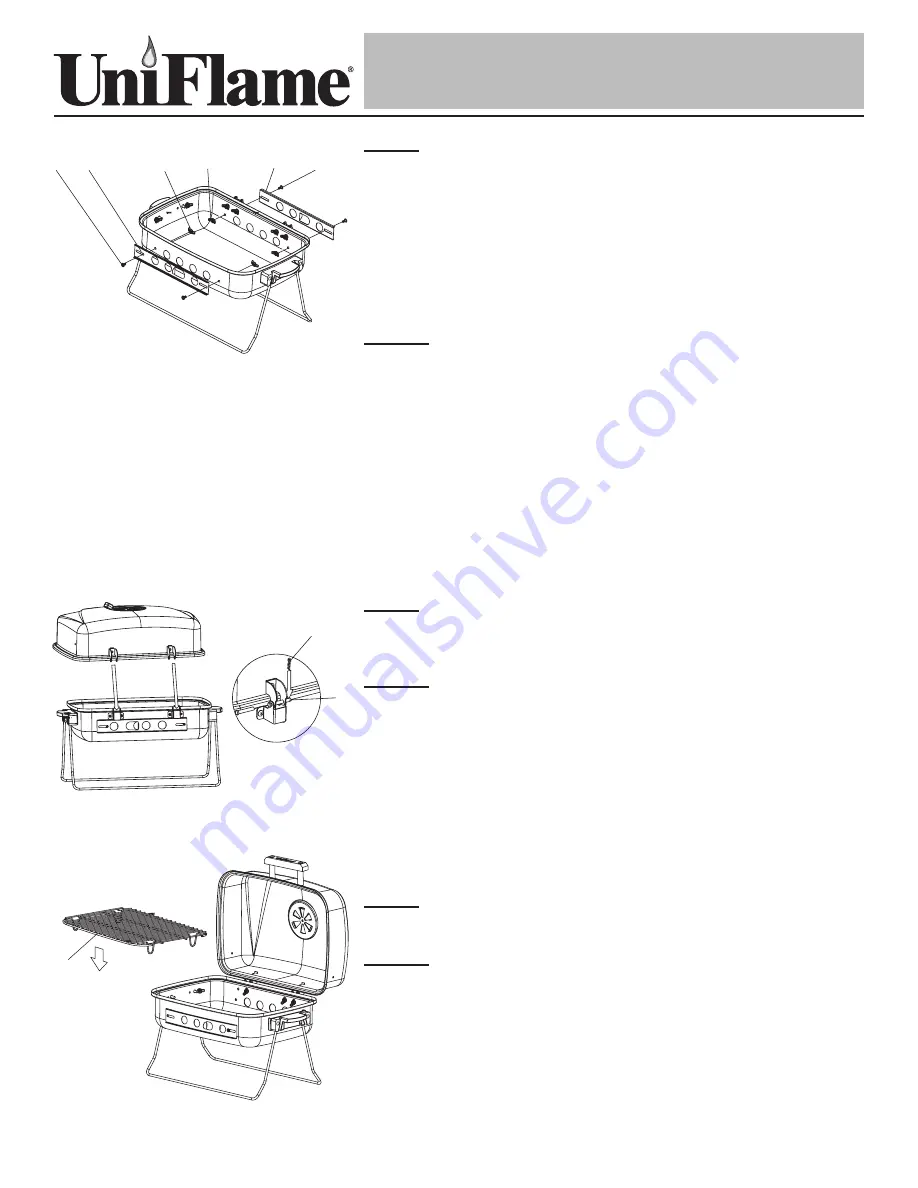 Uniflame NBC1712C Owner'S Manual Download Page 10