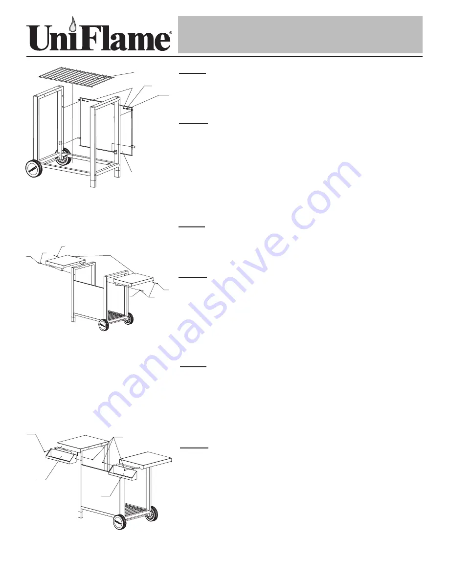 Uniflame UniFlame NPC1827BL Owner'S Manual Download Page 10