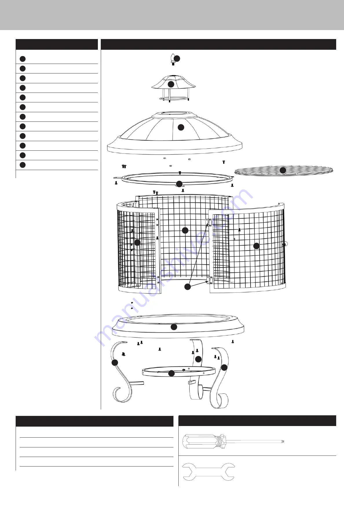 Uniflame WAF901SP Owner'S Manual Download Page 3