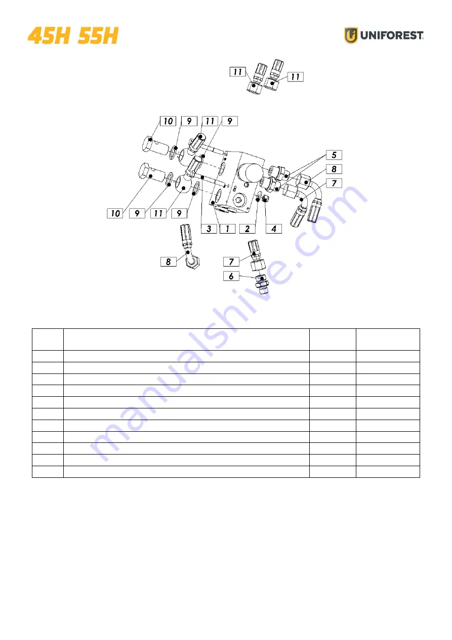 Uniforest 45H Instructions For Use Manual Download Page 38