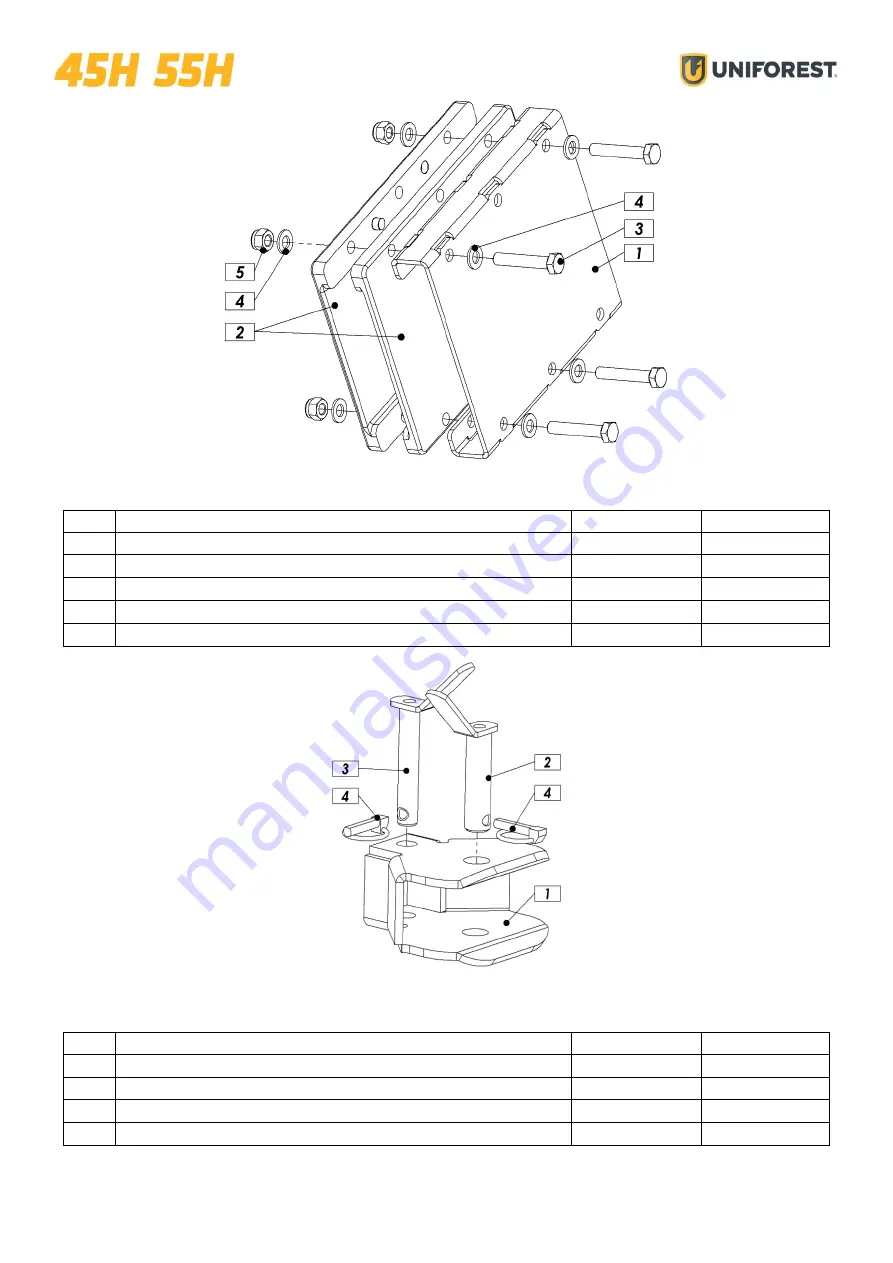 Uniforest 45H Instructions For Use Manual Download Page 48