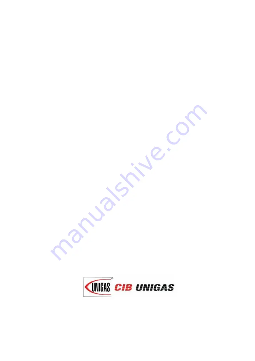 Unigas C70N US Manual Of Installation - Use - Maintenance Download Page 44