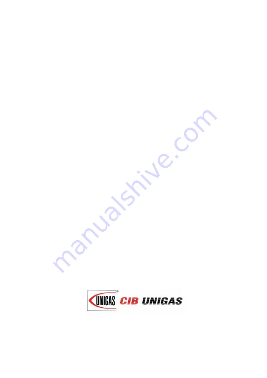 Unigas HR75A Series Manual Of Installation - Use - Maintenance Download Page 52