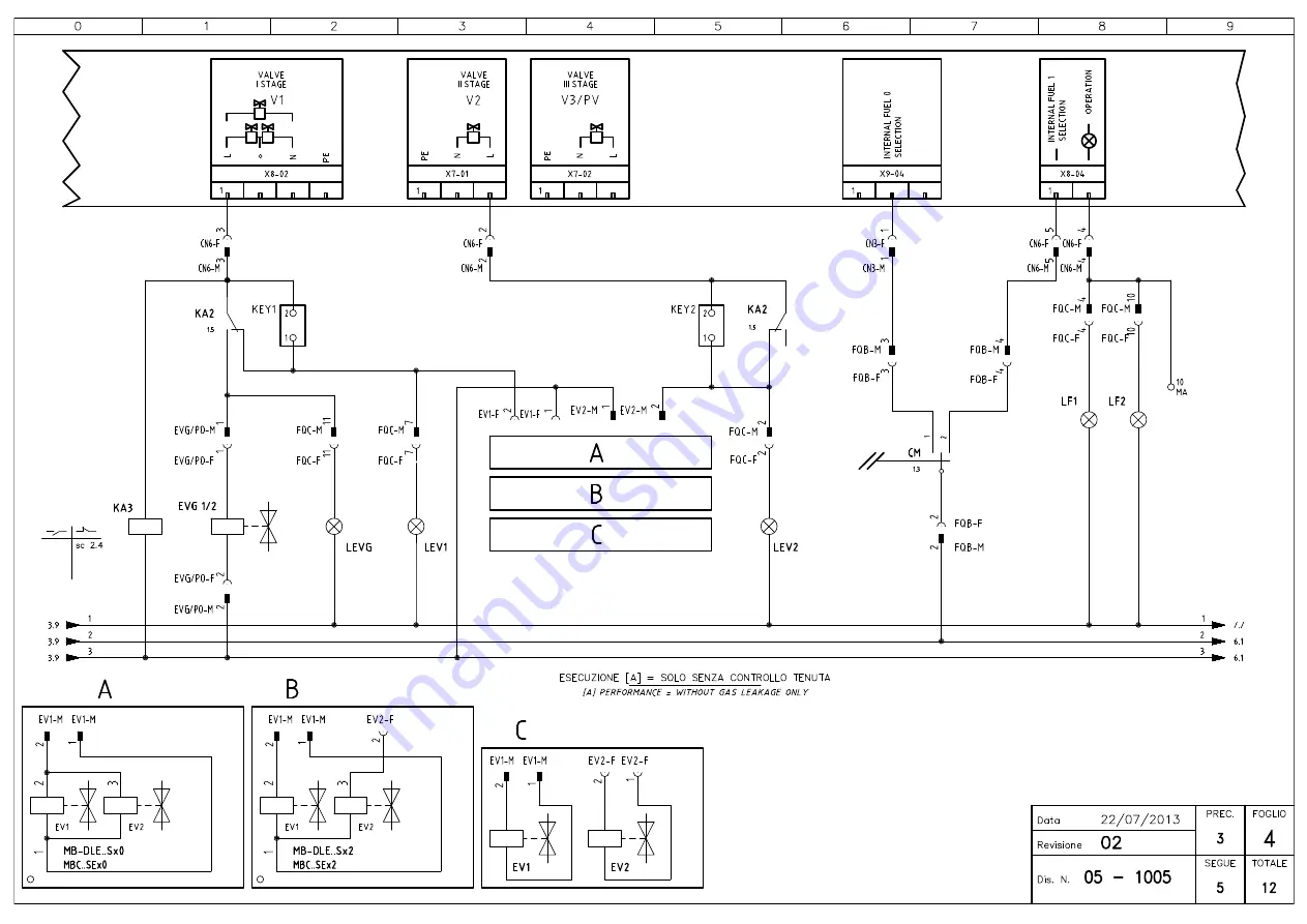 Unigas HR92A Manual Of Installation - Use - Maintenance Download Page 132