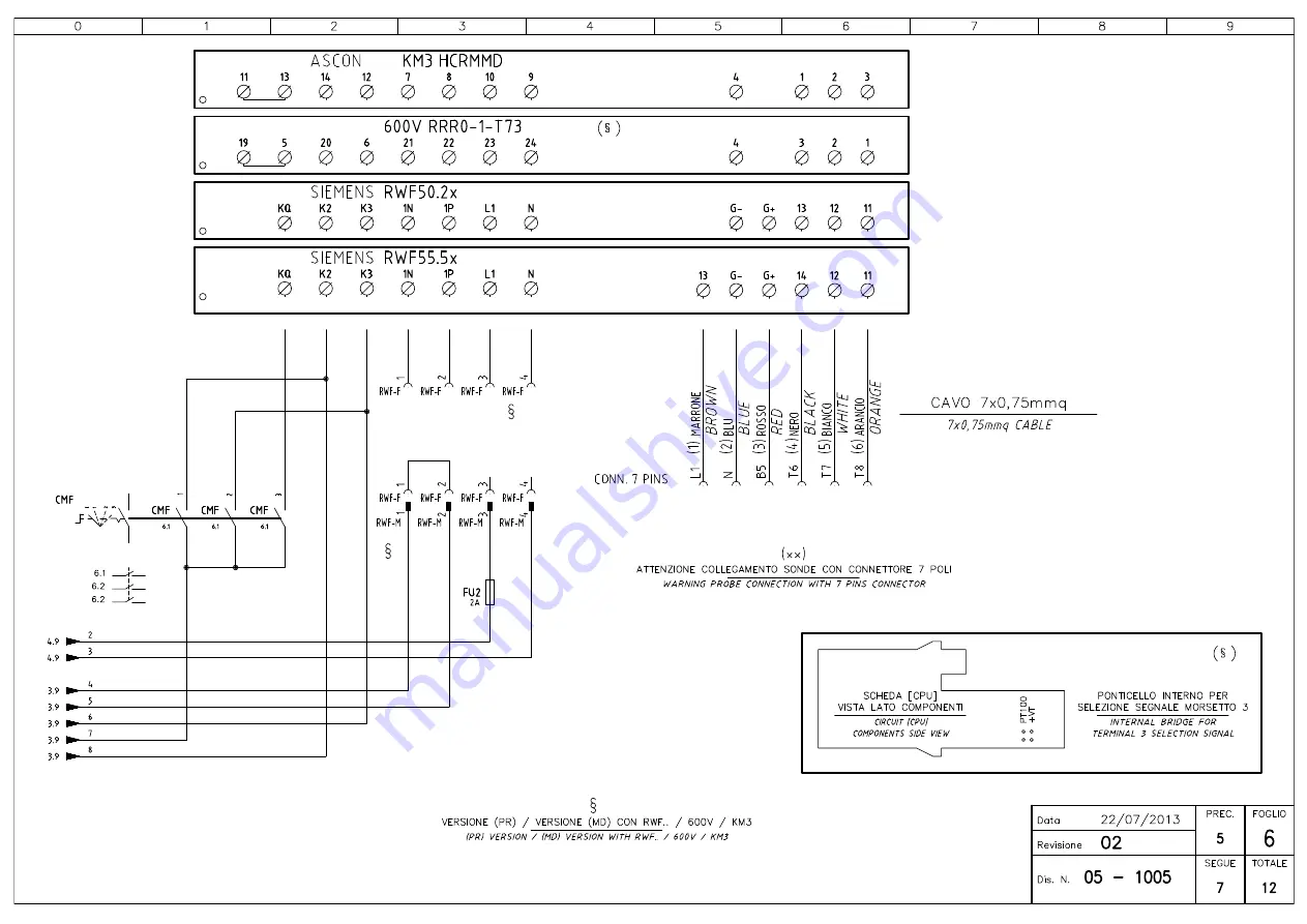 Unigas HR92A Скачать руководство пользователя страница 134