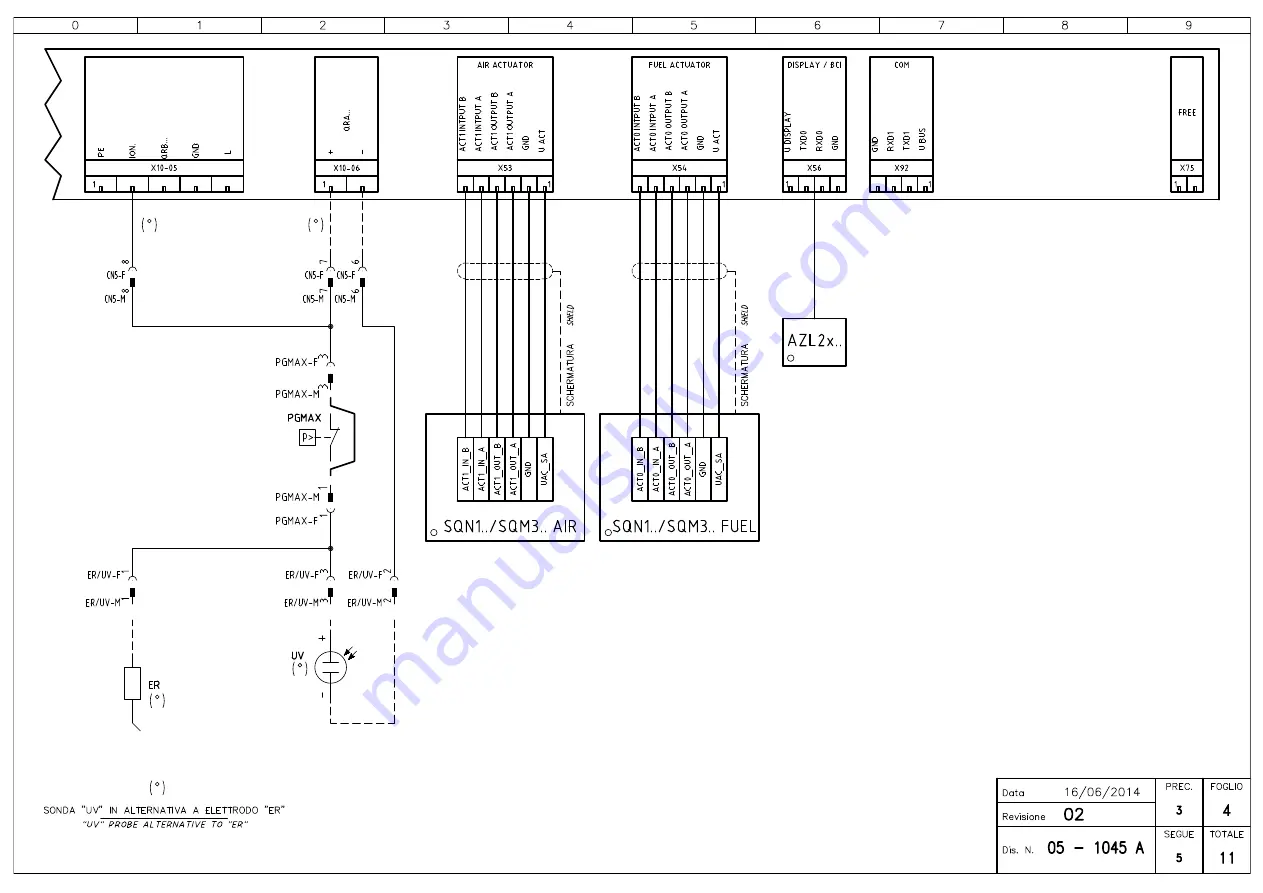 Unigas P75R Manual Of Installation - Use - Maintenance Download Page 128