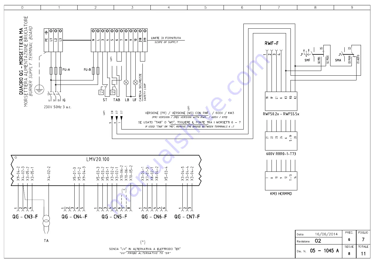 Unigas P75R Manual Of Installation - Use - Maintenance Download Page 131