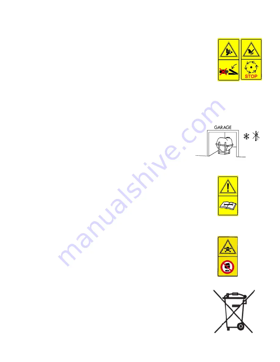 Unigreen Mistblowers AP APC Use And Maintenance Manual Download Page 23