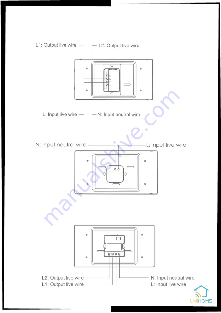 UNIHOMS T8E Product User Manual Download Page 6