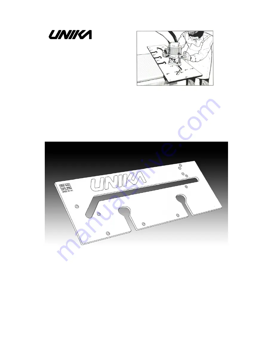 Unika BUDGET DIY JIG Manual Download Page 1