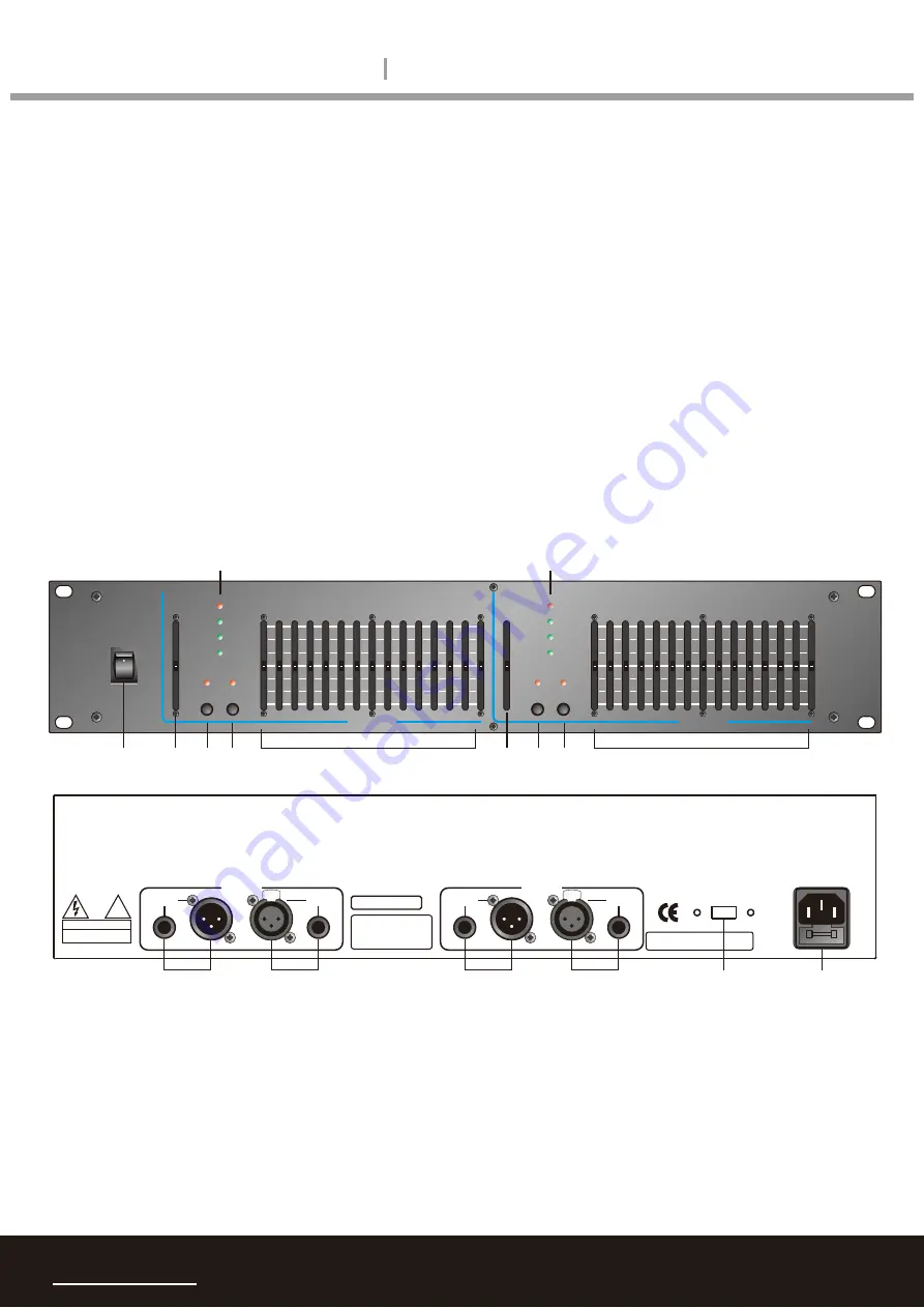 Unika EQ-815 Operating Manual Download Page 2