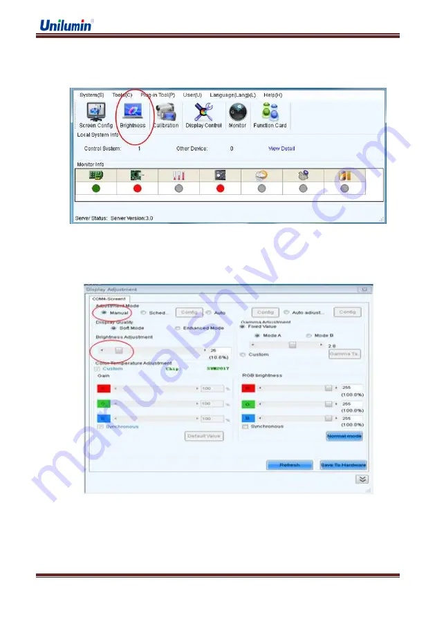 Unilumin Upad III Product Manual Download Page 59