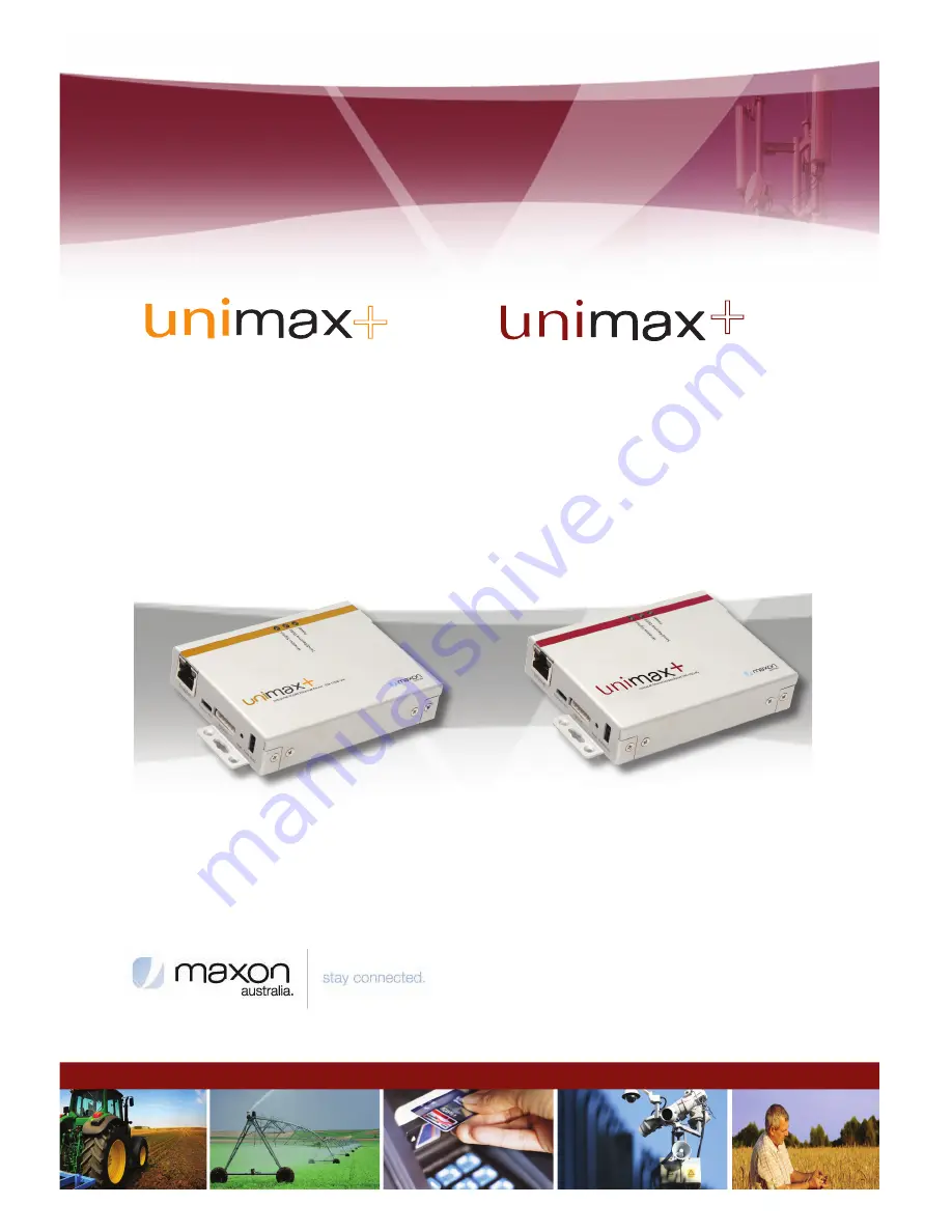 Unimax MA-2025-4G User Manual Download Page 1