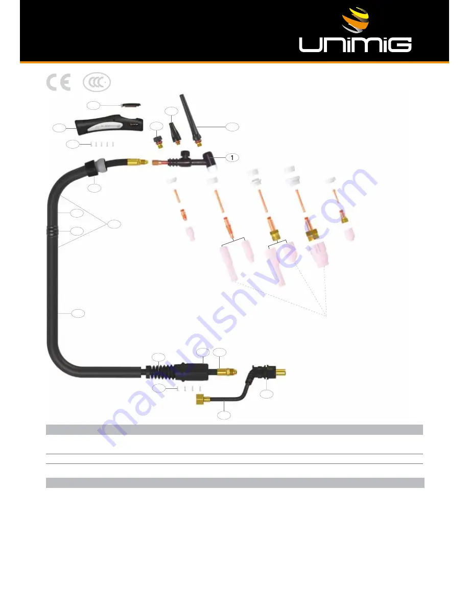 Unimig Arclite KUMJRAL140 Operating Manual Download Page 18